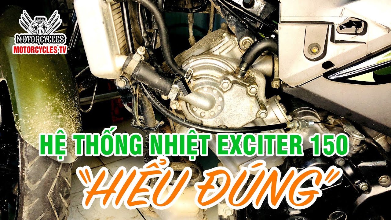 Video 473: Chăm Sóc Bảo Dưỡng Đường Nước Cho Xe Exciter 150 Đúng Cách| Motorcycle TV