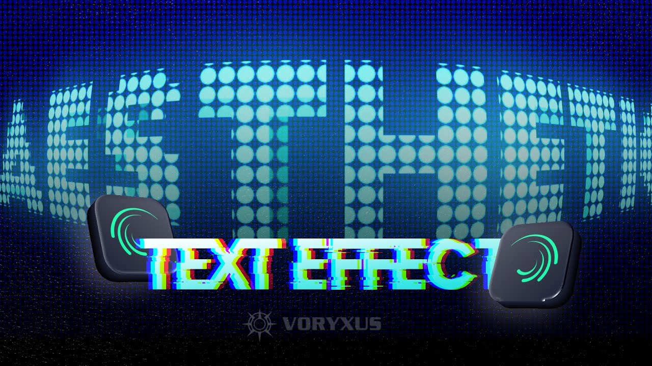 Aesthetic text animation in Alight motion ✨ | voryxus 