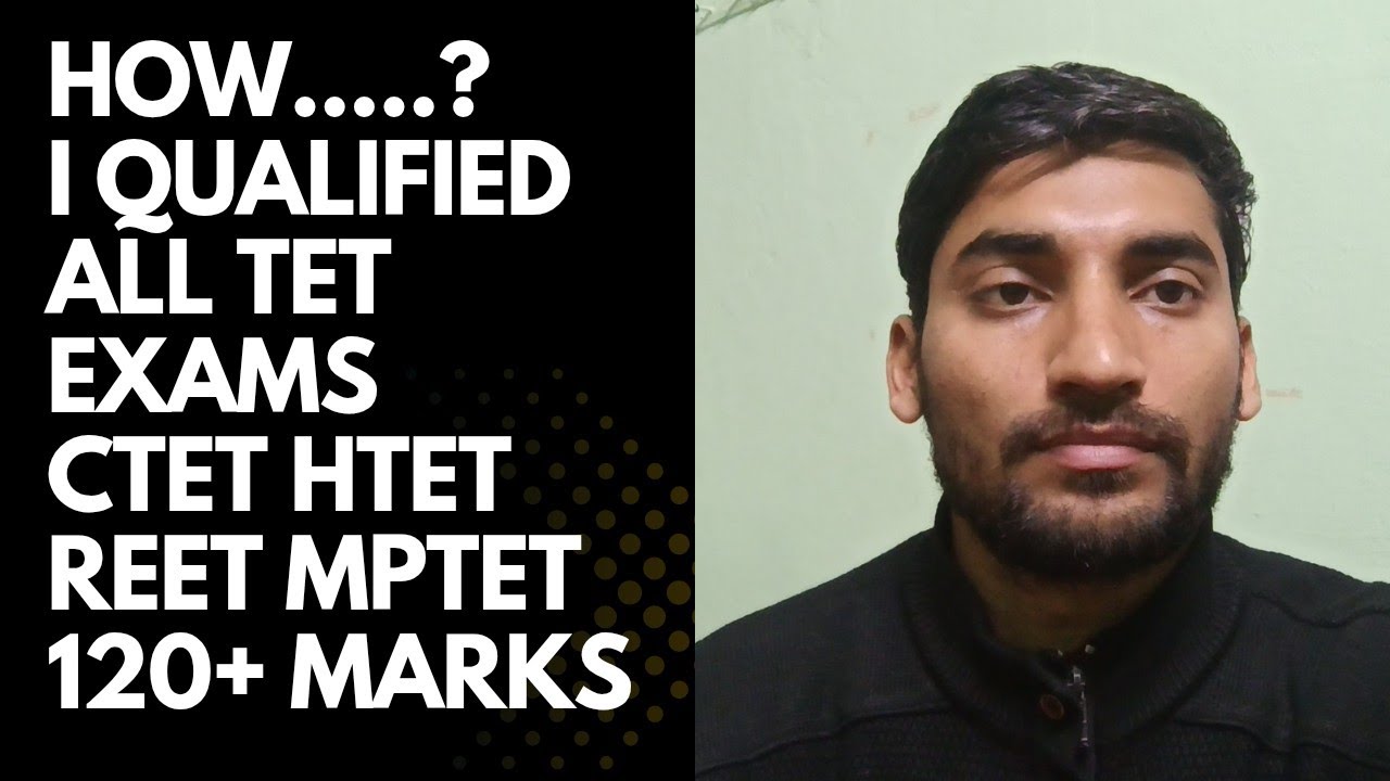 How I qualified all TET Exams||CTET||REET||HTET MPTET 