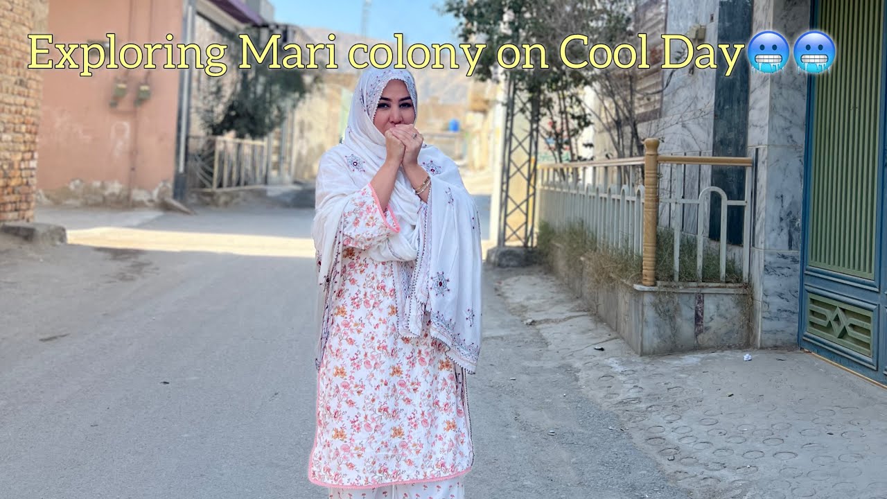 Morning time walking in Mari kaloni Road Hazara town صبح وقت رافته بودیم ده روڑ مری کالونی #morning 