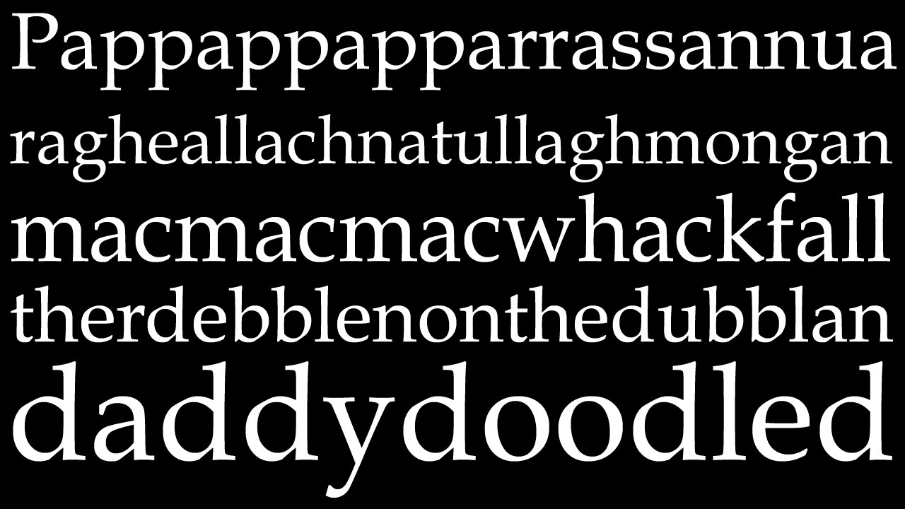 DON'T PANIC: it's only Finnegans Wake - thunderword #8