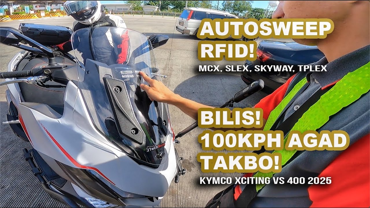 MaxiScoot Saglit 100kph! Pwede solo sa Car Park! | Kymco Xciting VS 400 | RFID Installation