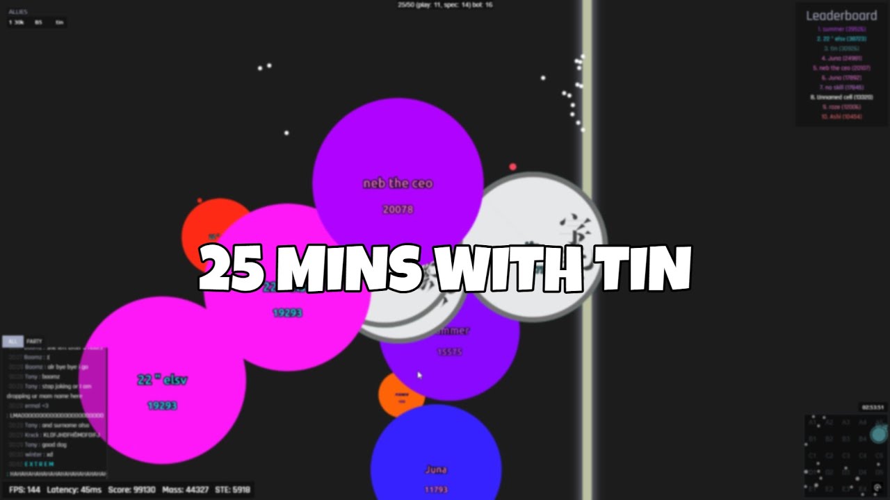 25 Mins With tin ⏰