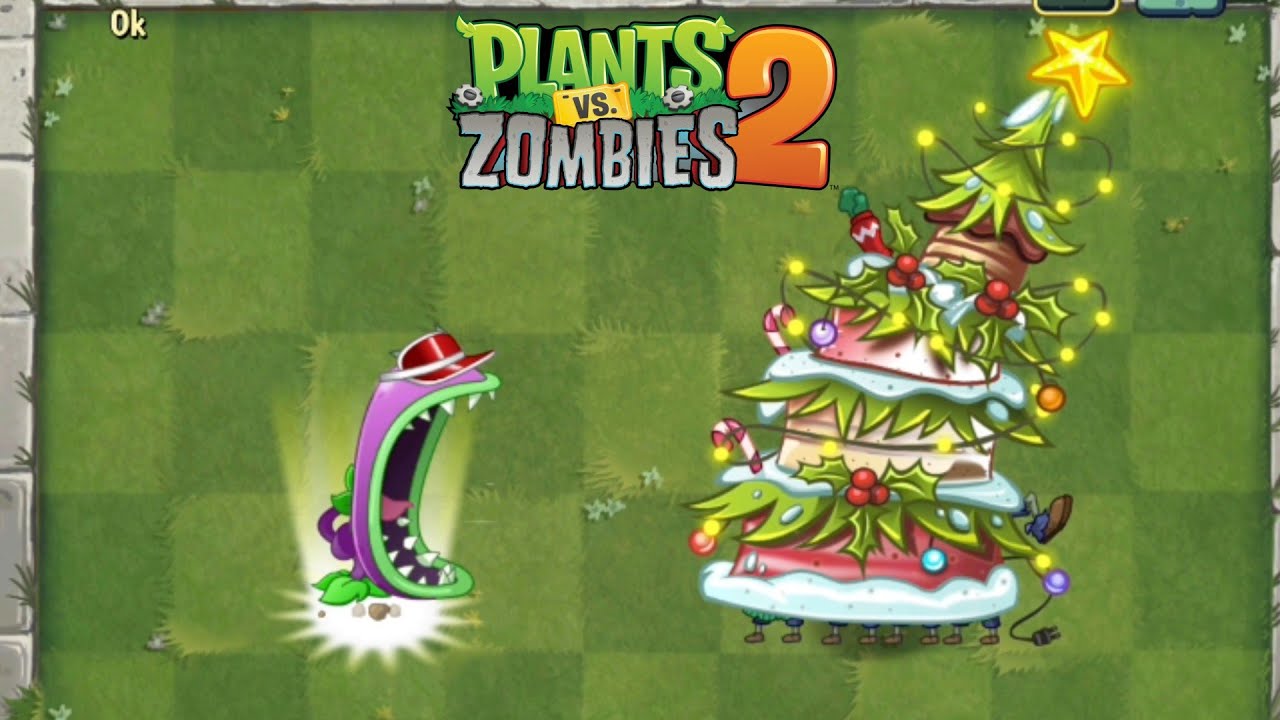 Which Plant can destroy Feastivus Cake Tank using only 1 Plant Food? | Plants Vs Zombies |