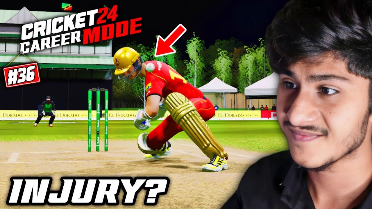 😱 THE GREATEST T20 ( CPL ) KNOCK | CRICKET 24 CAREER MODE GAMEPLAY #36