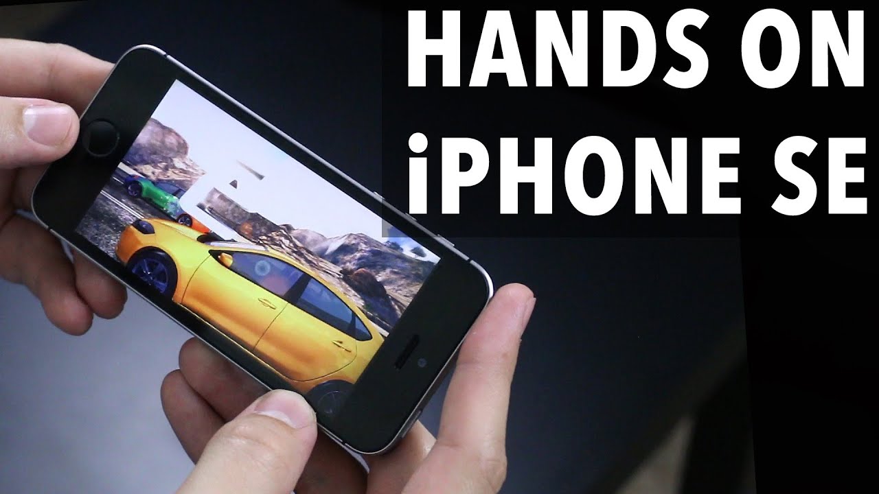 HANDS ON: IPHONE SE
