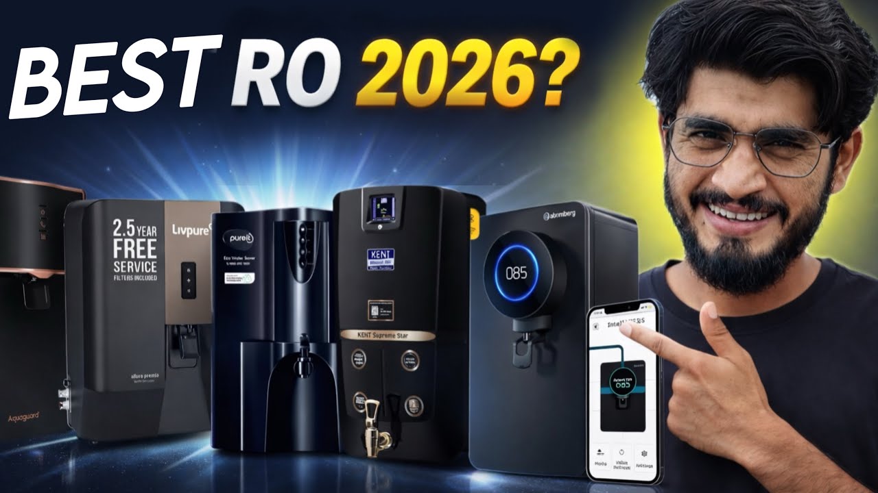 Top 5 Best RO Water Purifier In 2026 || Kent Supreme Star, Atomberg, Aquaguard, Livpure, Pureit