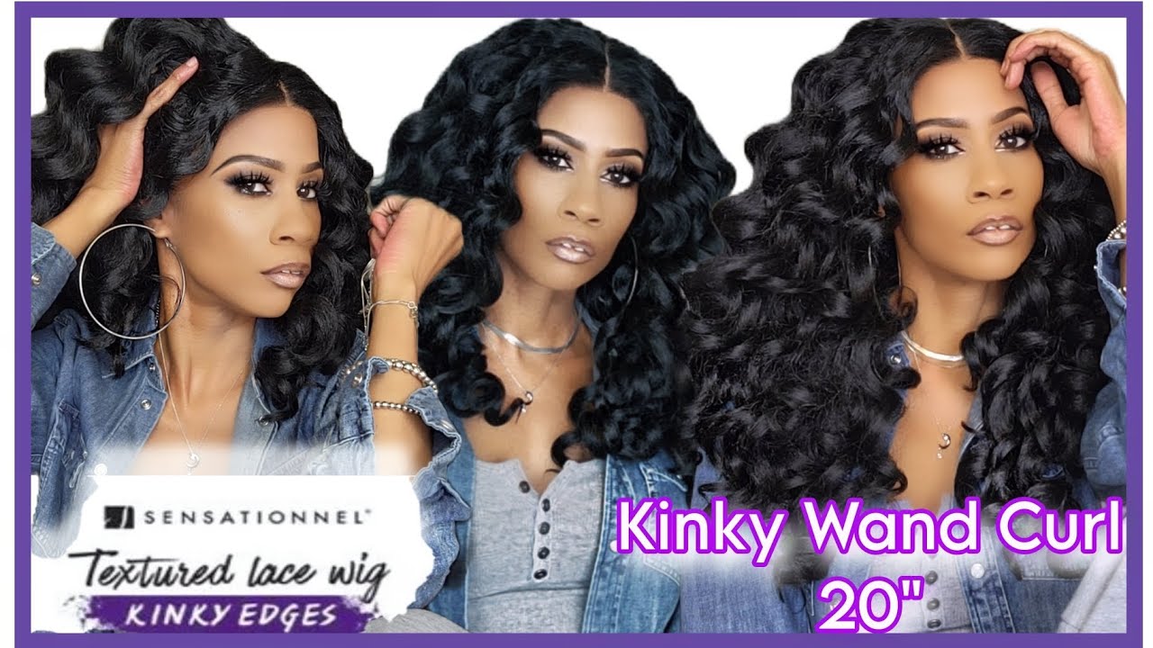 O.M.G. 🥵 WAND CURLS!!!!! SENSATIONNEL KINKY EDGES/Y-PART KINKY WAND CURL 20"... 🔥🔥🔥🔥🔥