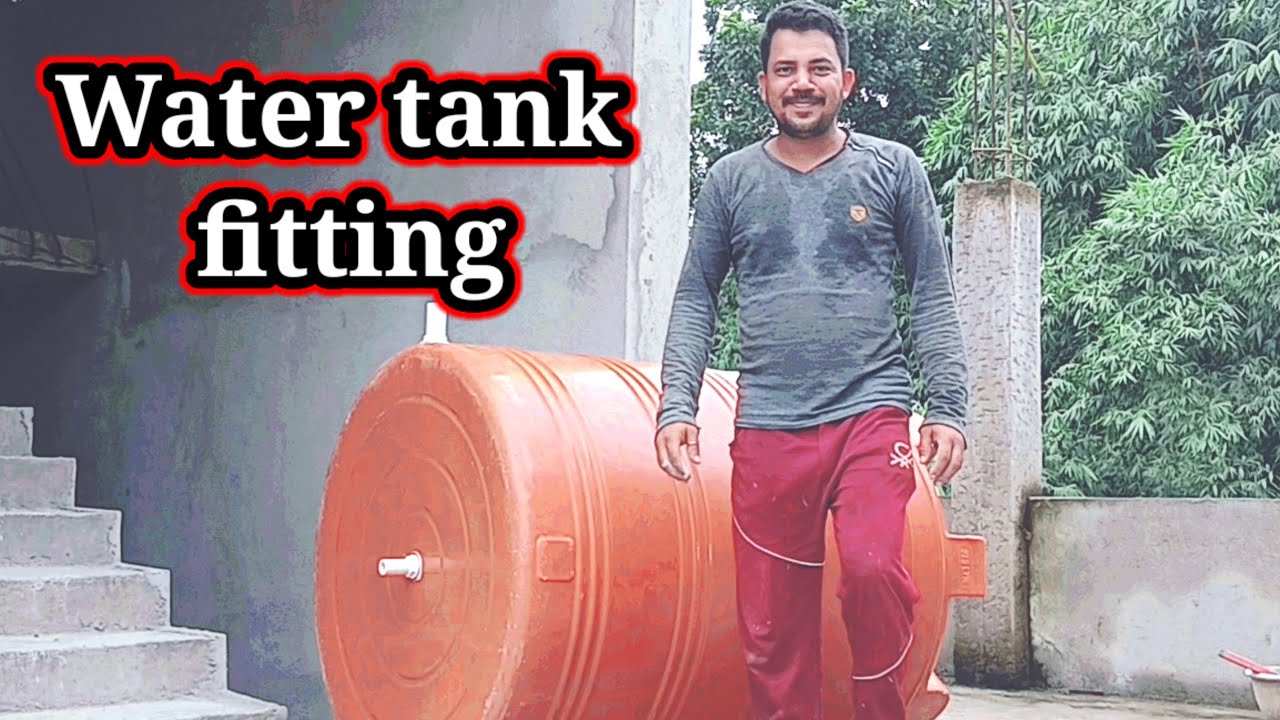 Water tank fitting process //বাসা বাড়িতে জলের ট্যাংকি ফিটিং করা হচ্ছে!
