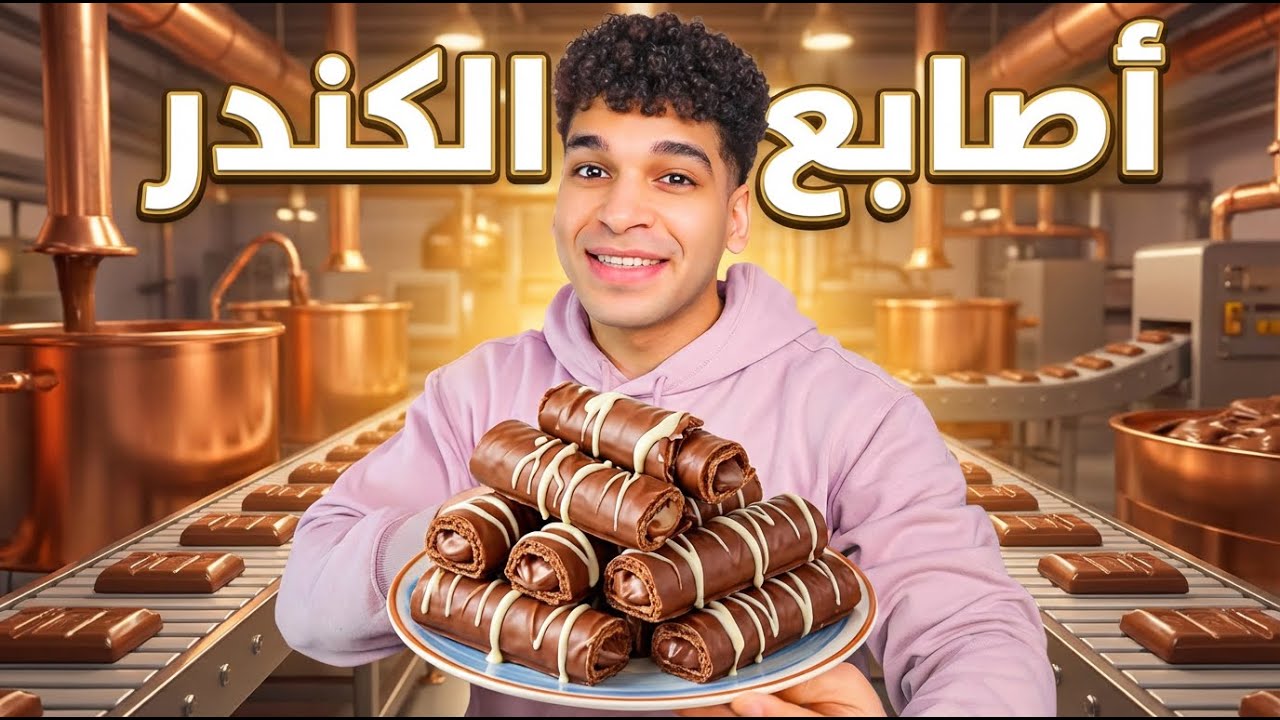اصابع الكندر بأسهل طريقه 😋