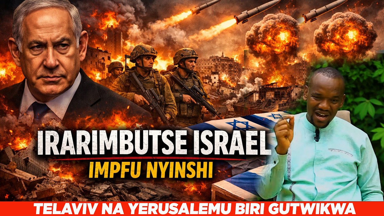 ISRAEL IRARIMBUTSE YOSE 🔥 🚀IMPFU NYINSHI TELAVIV NA YERUSALEMU 😭 IMANA NTISHYIGIKIYE IYI ISRAEL 