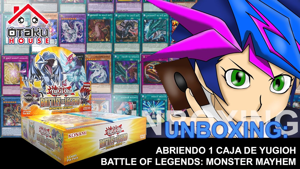 ABRIENDO 1 CAJA DE BATALLAS DE LEYENDA: CAOS DE MONSTRUOS DE YU-GI-OH