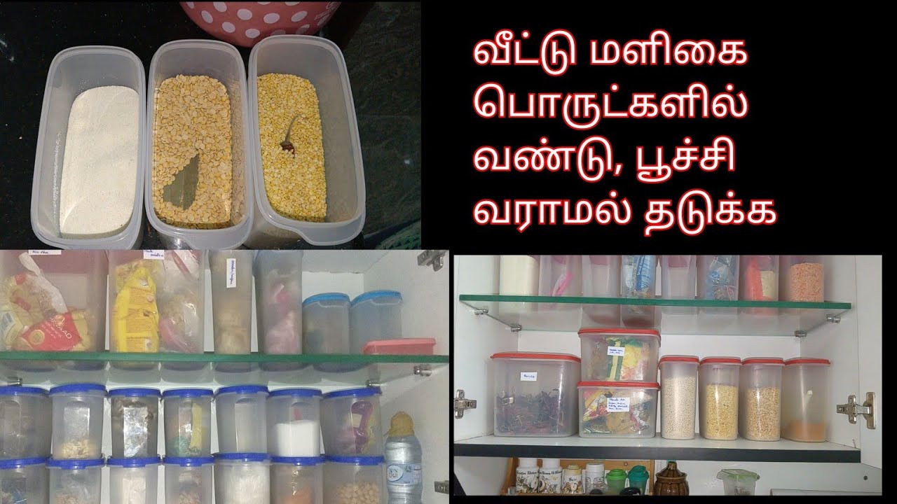வீட்டு மளிகை பொருட்களில் வண்டு, பூச்சி வராமல் தடுக்க / Kayal Samayal