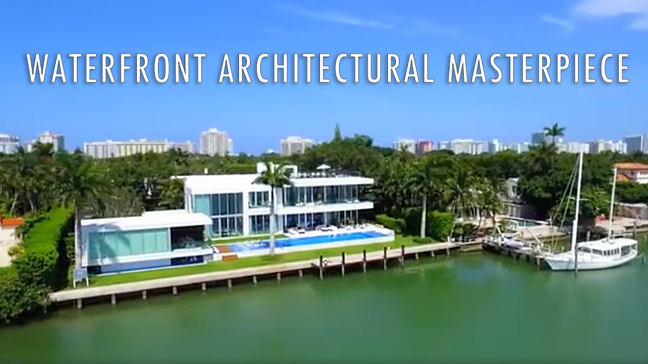Exceptional waterfront architectural Masterpiece