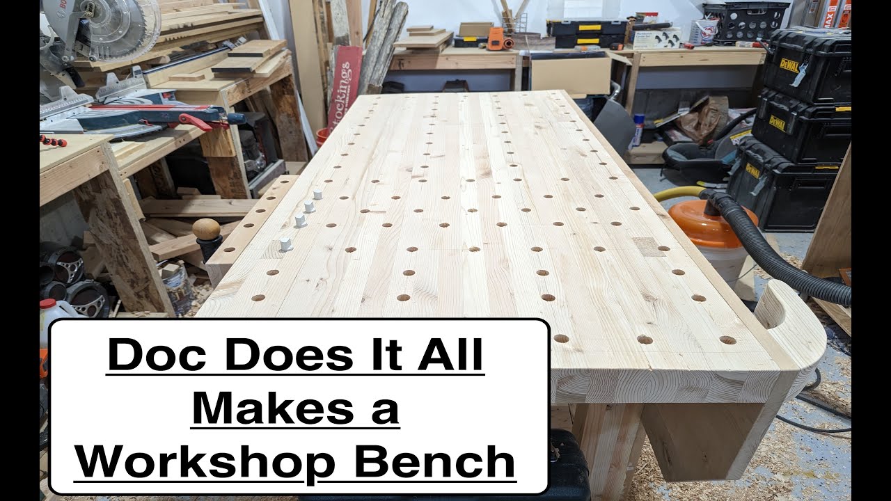 Best Workshop Bench -  Built by a Doc