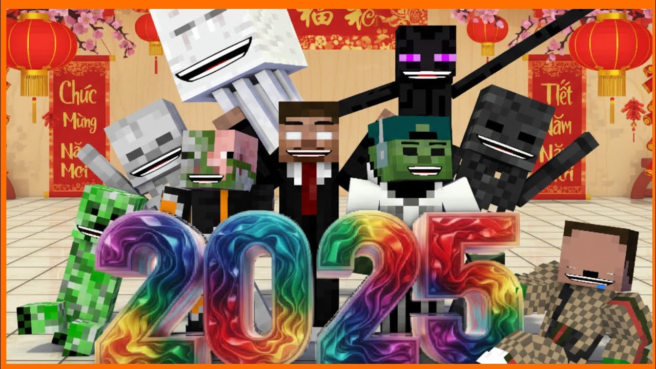 [ Lớp Học Quái Vật ] NHÌN LẠI MỘT NĂM 2025 ĐÃ QUA ( Phần 2 )  | Minecraft Animation
