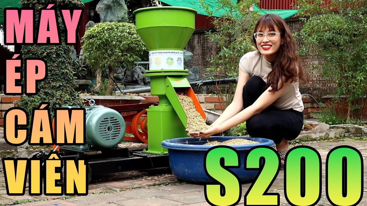Bình Quân Group: Máy Ép Cám Viên S200 Tiết Kiệm Tới 40% Chi Phí