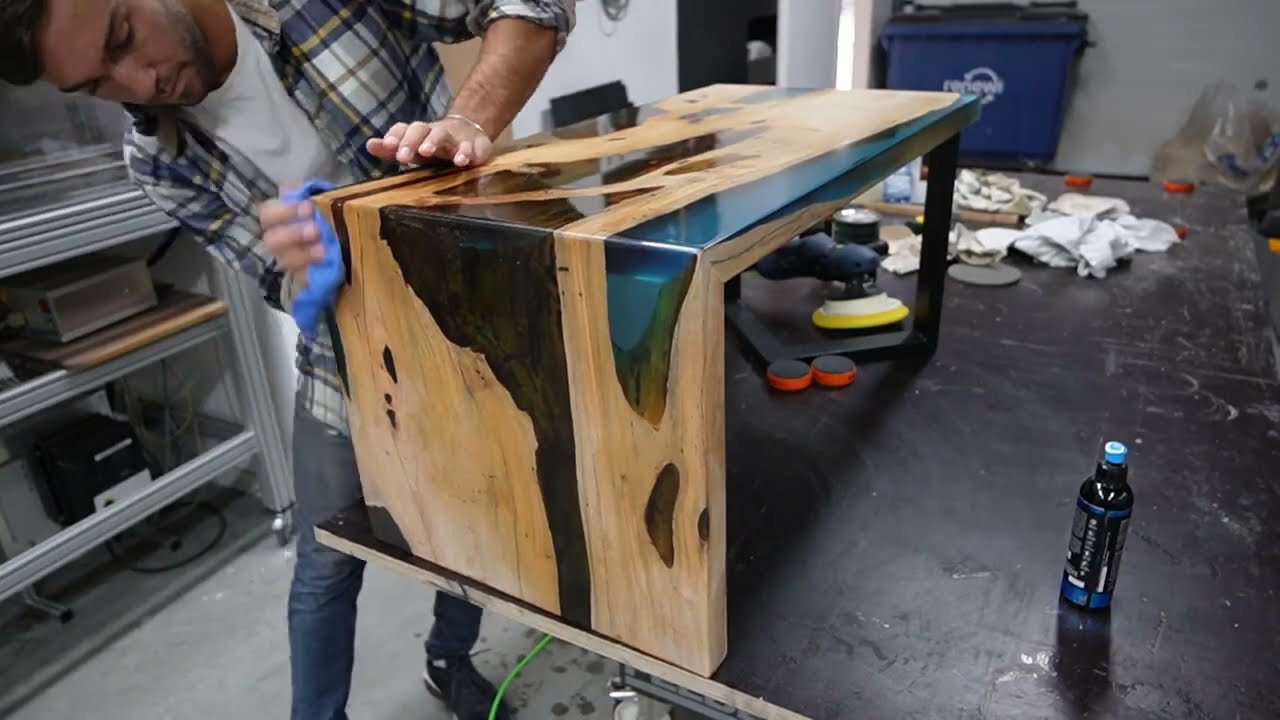 The Science Behind a Waterfall Table - Epoxy Resin Art