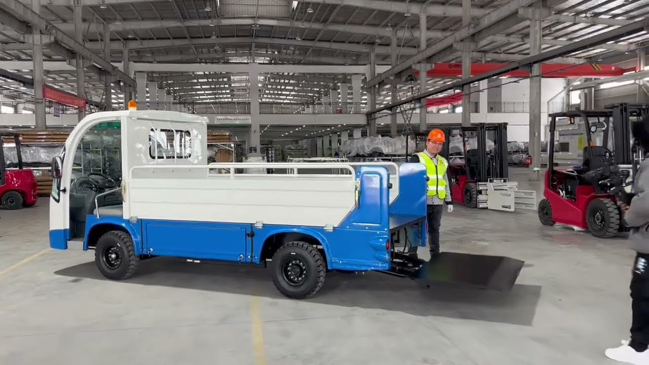 Sinolift New Electric Material Transport Truck | Ready for Global Delivery#warehouse #logistics