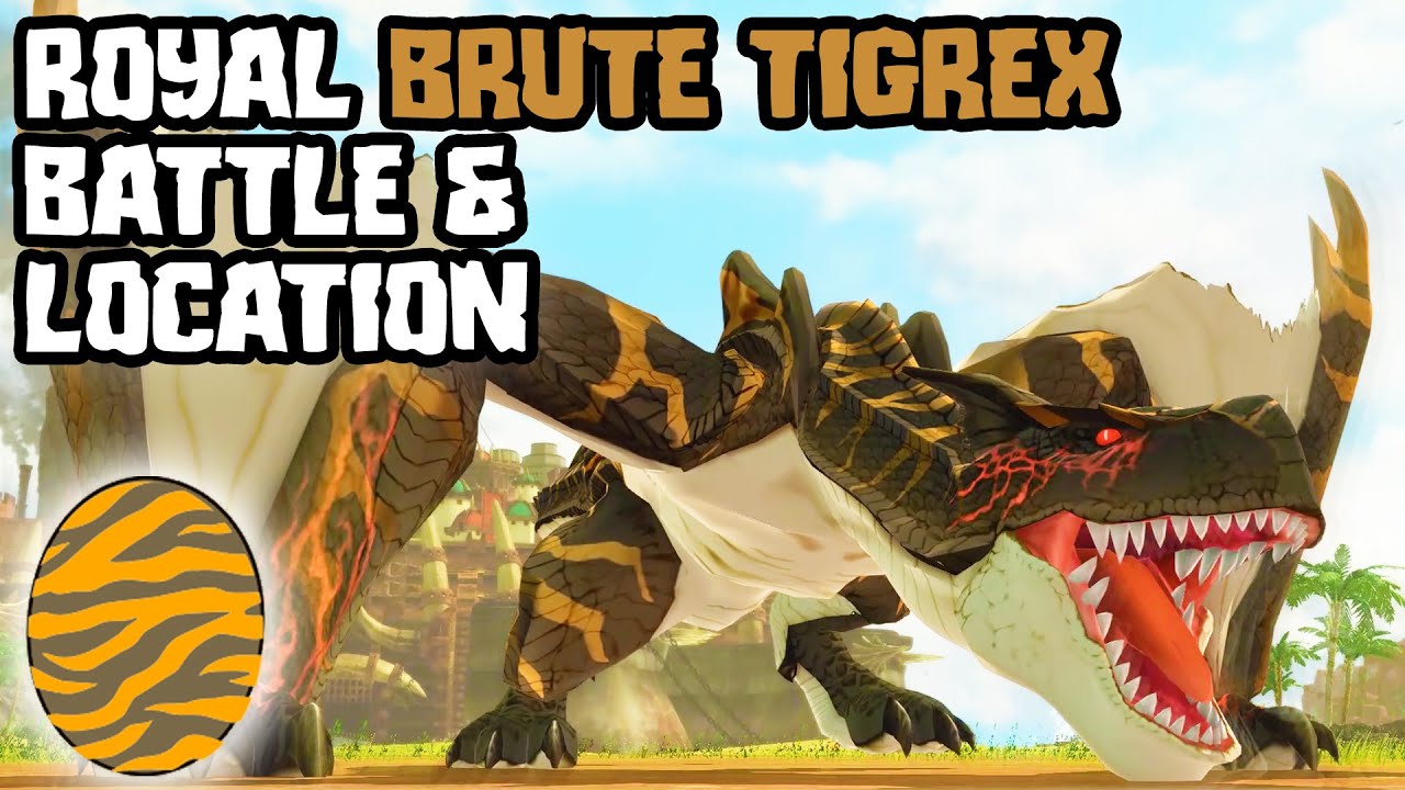 BEAT ROYAL BRUTE TIGREX FOR ITS EGG AT EAST LAMURE DESERT - MONSTER HUNTER STORIES 2 WINGS OF RUIN