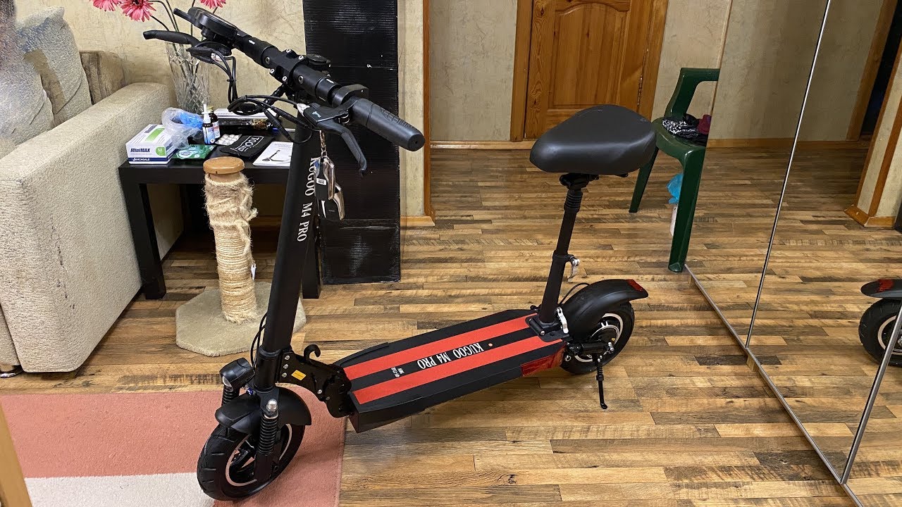 ЭЛЕКТРОСАМОКАТ KUGOO M4 PRO - ОБЗОР КРУТОГО САМОКАТА!