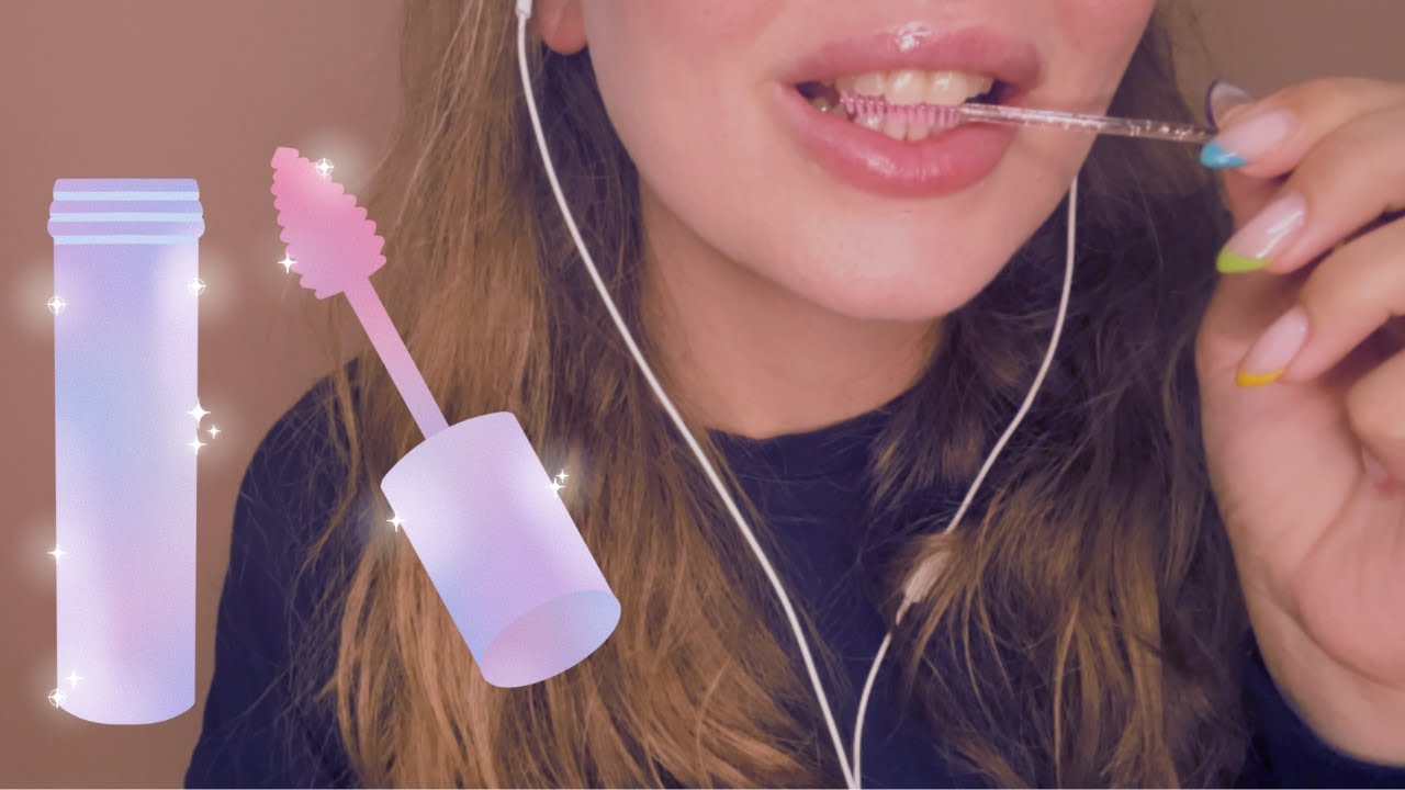 ASMR Spoolie nibbeling noms mouth sounds NO talking for sleep