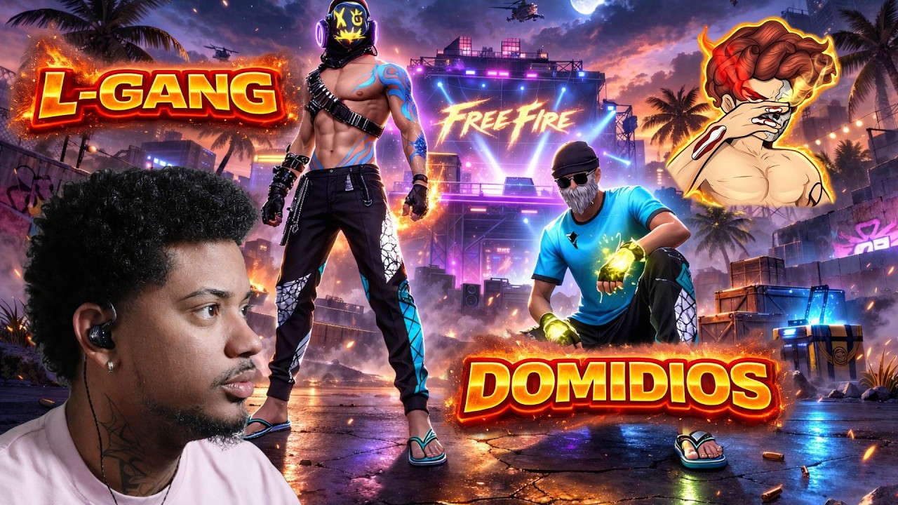 DOMIDIOS Y L-GANG MOMENTOS DE INSANIDAD BR EN FF