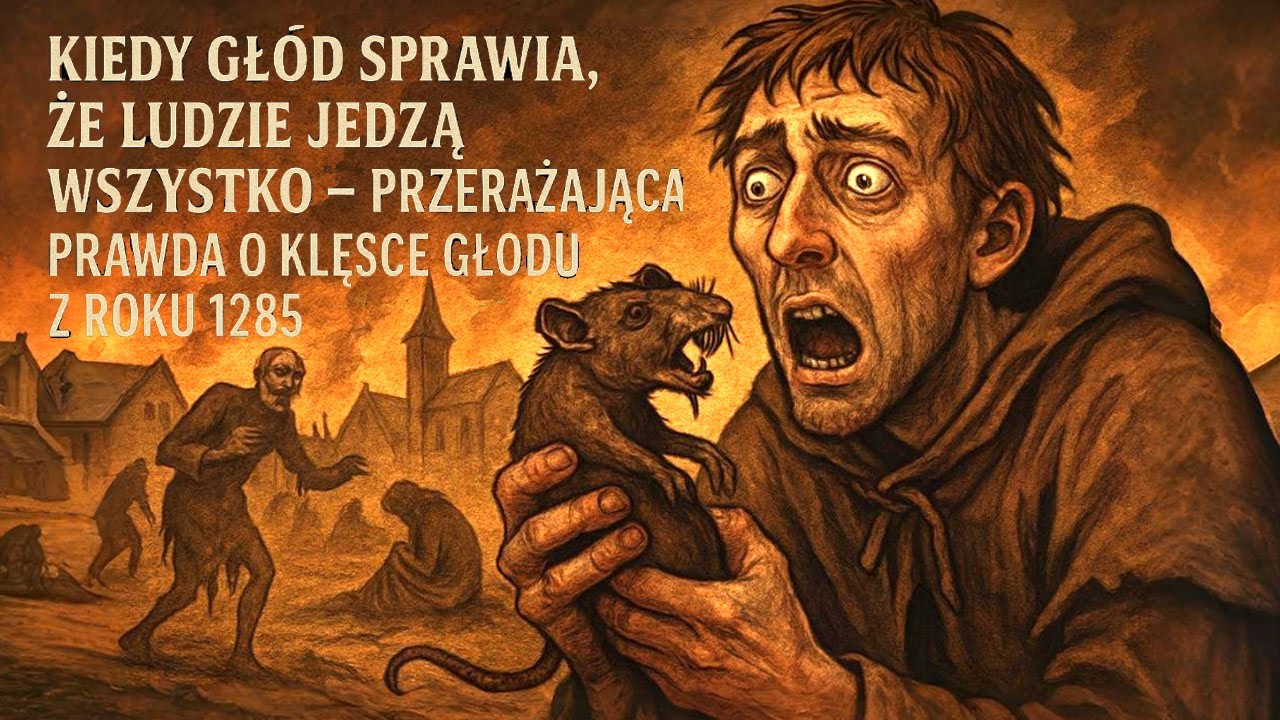 Kiedy głód sprawia, że ludzie jedzą wszystko – przerażająca prawda o klęsce głodu z roku 1285