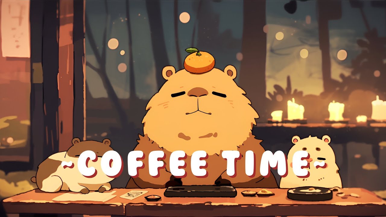 Lofi Capybara Radio - Chill Jazz Beats to Relax/Study ~ Tranquil Mood ~ 🦫 🎵 ✨ | High Quality