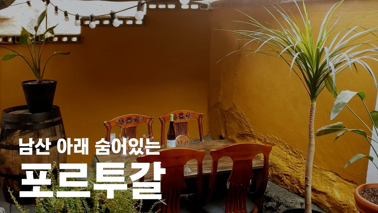 작은 포르투갈을 볼 수 있는 신기한 공간 ｜남산와이너리｜오늘의 식당 ep.3