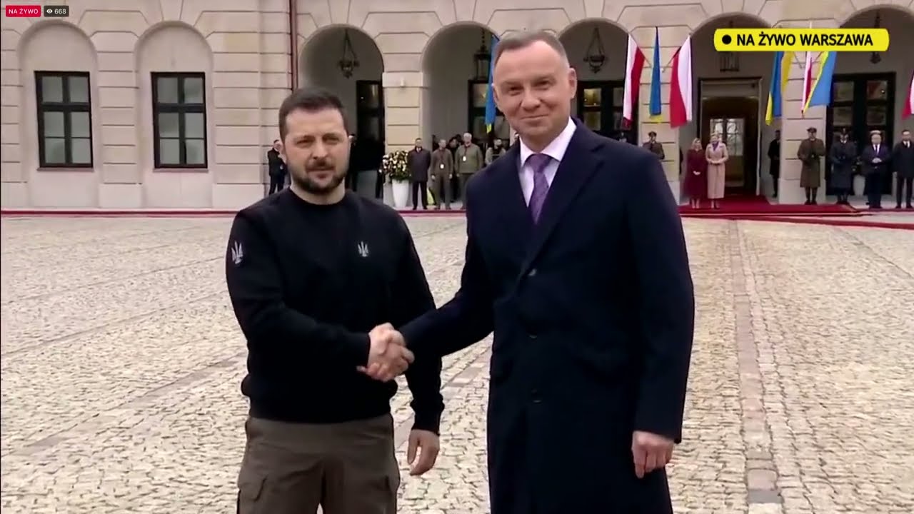 Wizyta prezydenta Wołodymyra Zełenskiego w Polsce