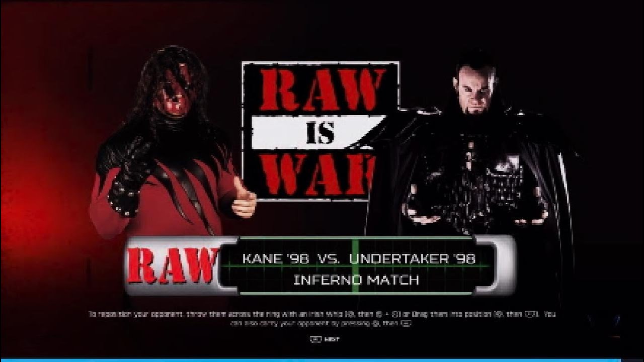 Kane vs Undertaker: Inferno Match WWE2K25