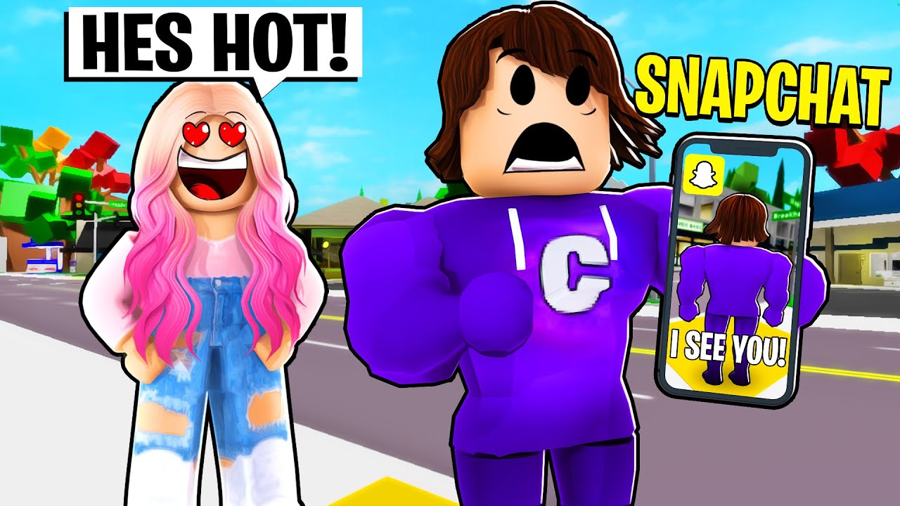 CREEPY ONLINE DATERS Stalk Me On SNAPCHAT.. (Brookhaven RP🏡)