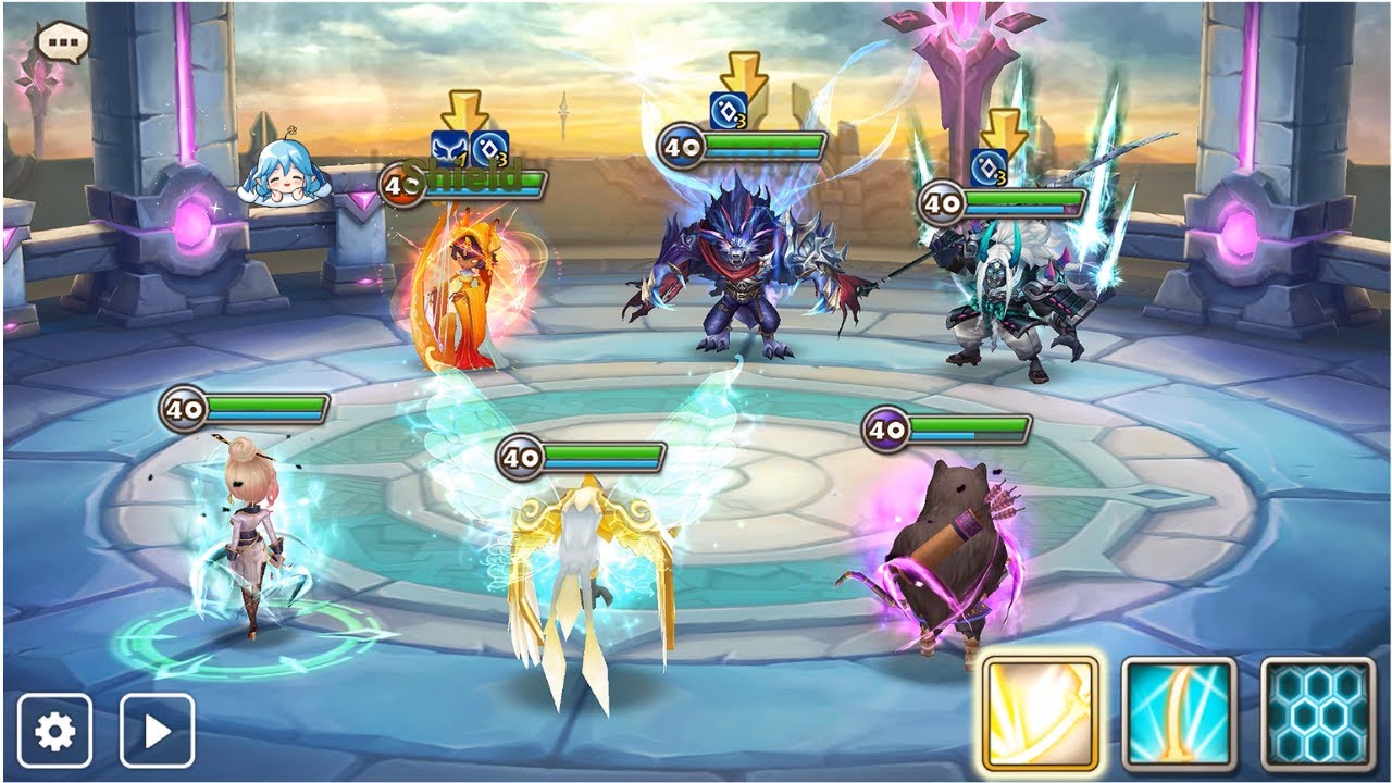 Easy Win Harmonia Vigor Kinki In Siege Battle - Summoners War