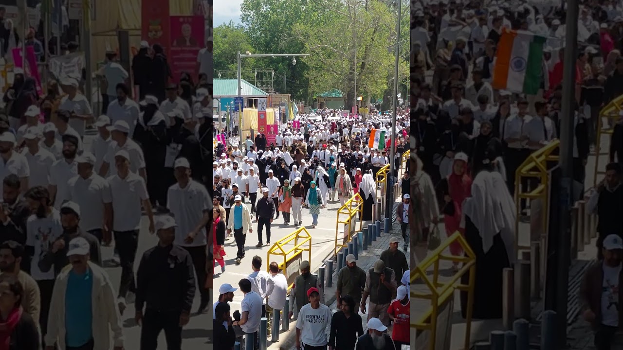 #Exclusive_Visuals from Lal Chowk || Nasha Mukt Jammu Kashmir Abhiyan Mega Rally