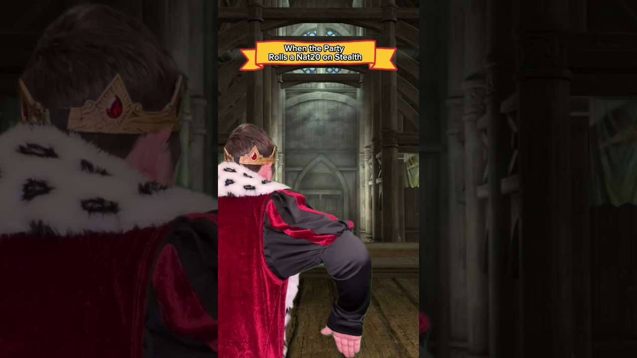 When the Party Rolls a Nat20 on Stealth