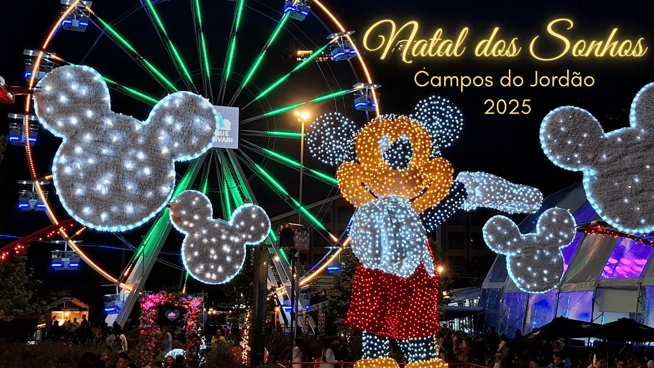 MOSTRAMOS O NATAL DOS SONHOS DE CAMPOS DO JORDÃO COMO NINGUÉM MOSTRA!