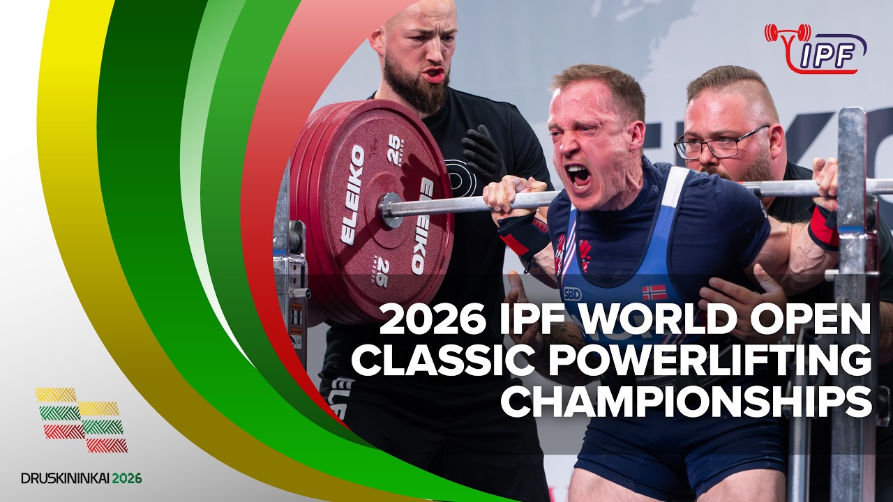🔴 LIVE: Women 52 kg & Men 66 kg, A-Groups - 2026 IPF World Open Classic Powerlifting Championships