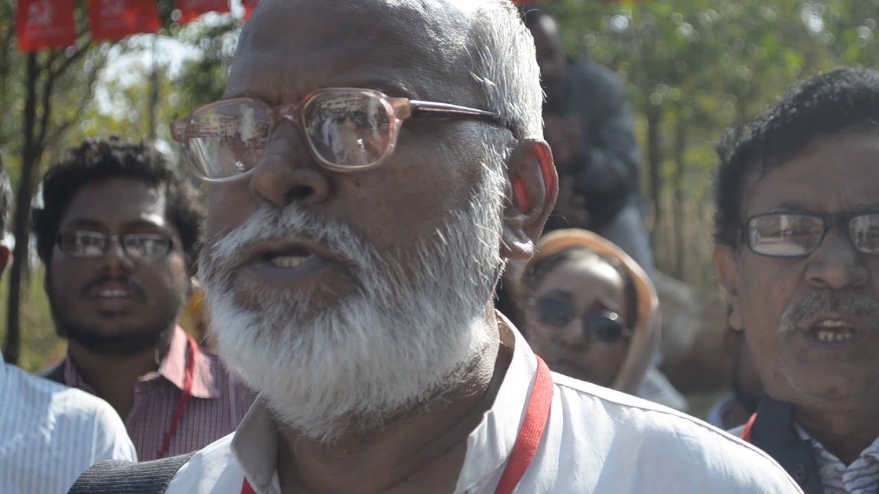 Bengali slogan after flag hoisting