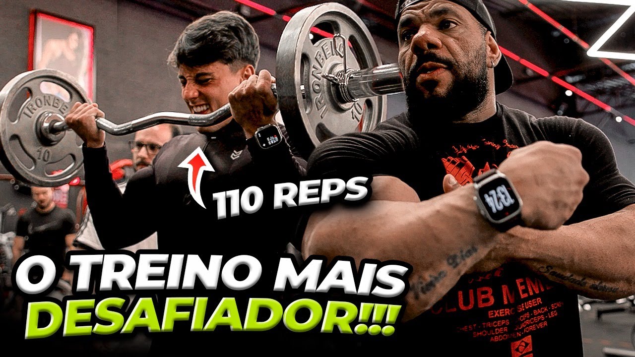 TREINO DE BRAÇOS 🔴 JORLAN PASSOU MUITAS DICAS