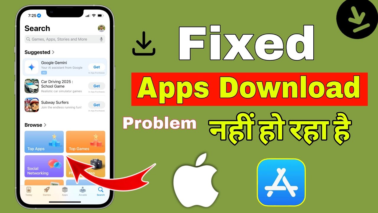 📲 apps not downloading from app store | iphone me app download nahi ho raha hai |app install problem