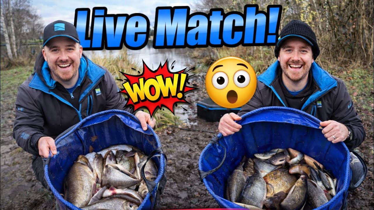 Live Match Fishing | Weston Pools Winter Festival 2025 