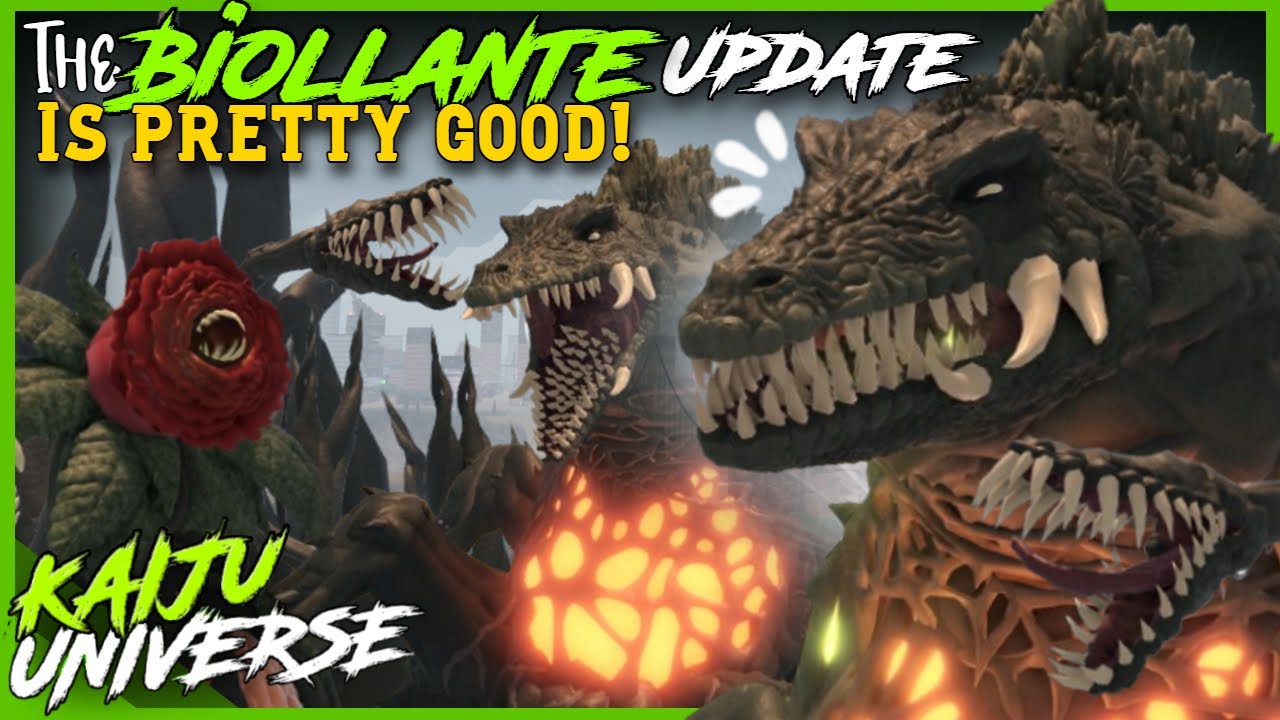 The BIOLLANTE UPDATE Is ACTUALLY PRETTY GOOD! | Kaiju Universe