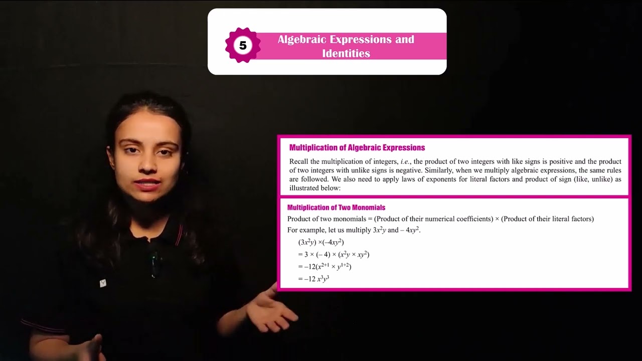 Unit Math Class 8 Chapter 5 Algebraic Expression and Identities