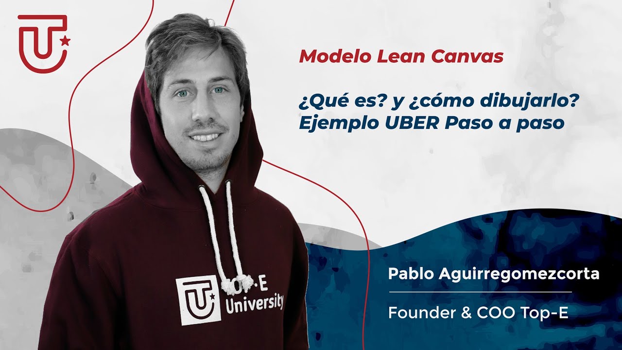 Modelo Lean Canvas | Qué es y cómo dibujarlo | Ejemplo UBER Paso a paso Español
