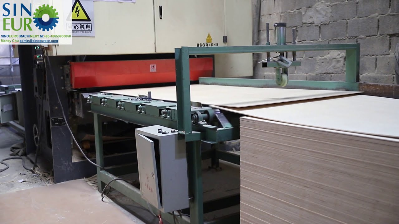 Plywood calibration sanding machine wood calibrating sanding machine Woodworking wide belt sander