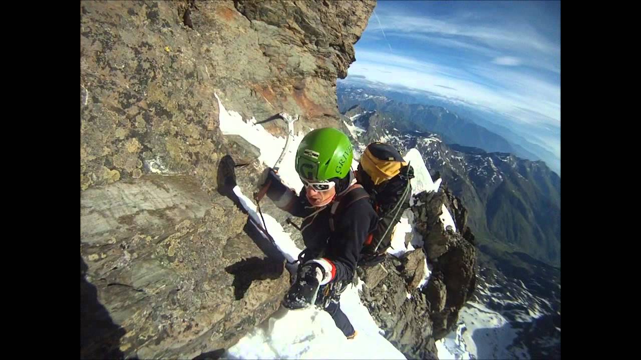 Monviso Canale Centrale Parete N