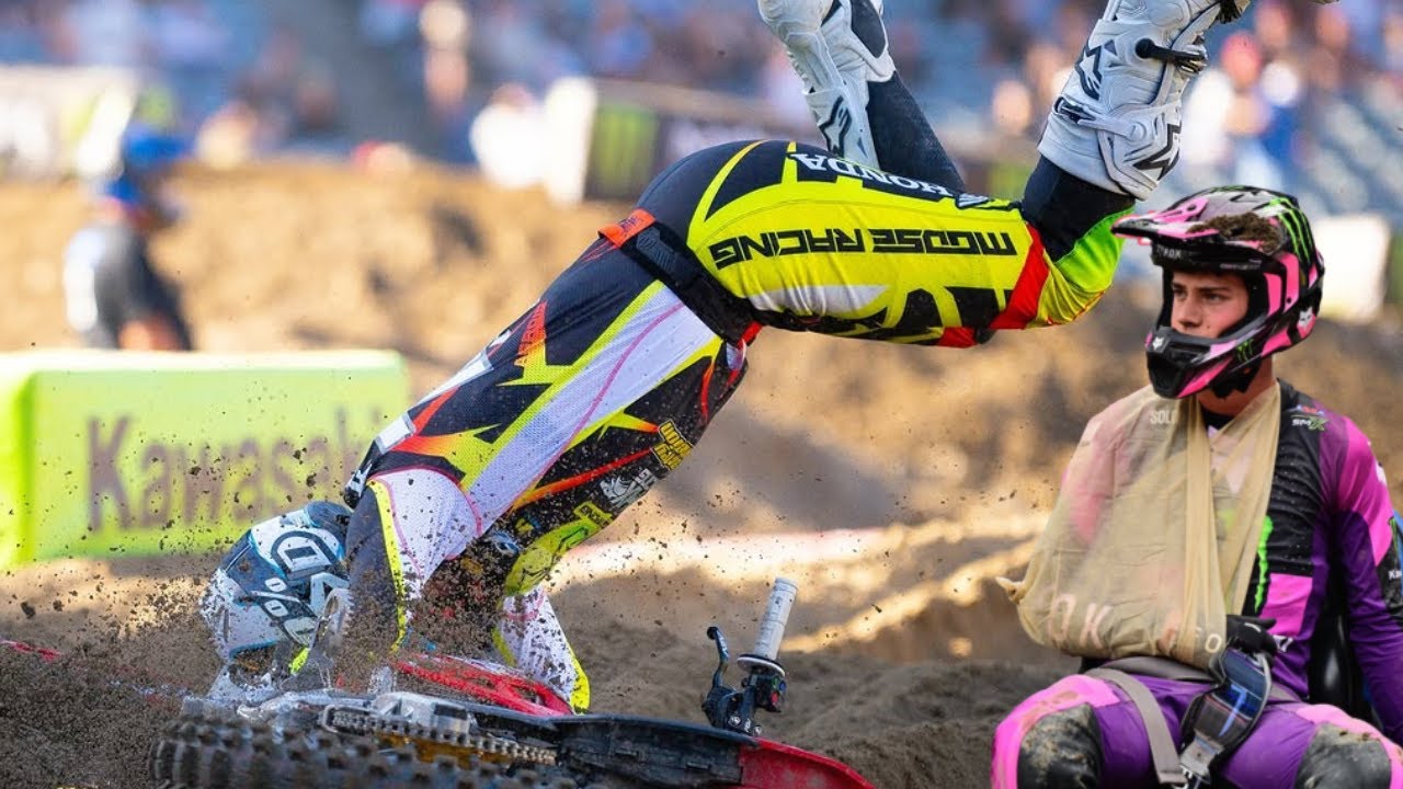 The Best of Supercross Crashes 2025 | Part #1