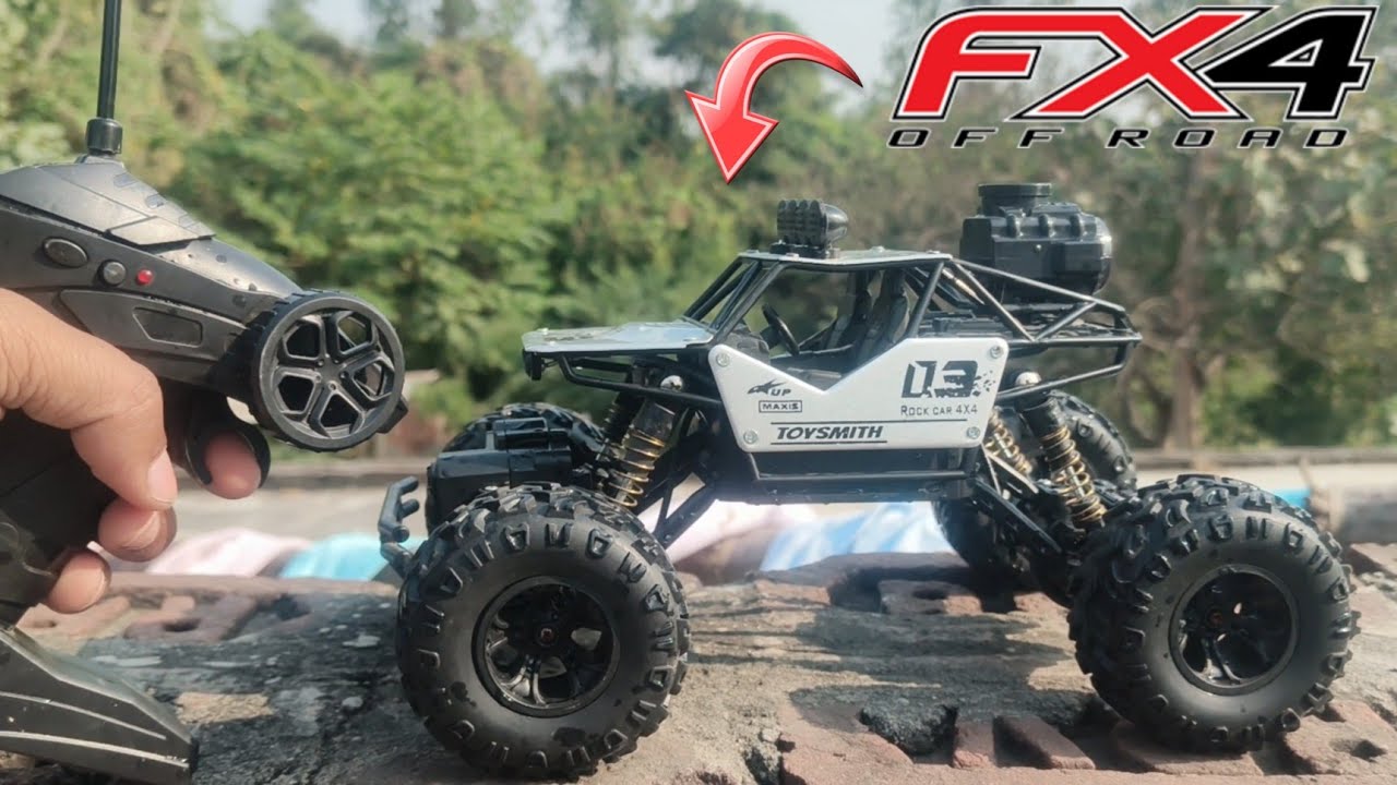 Remote Control Monster Truck - Unboxing & Offroad Testing My Monster Truck - Remote Control Monster
