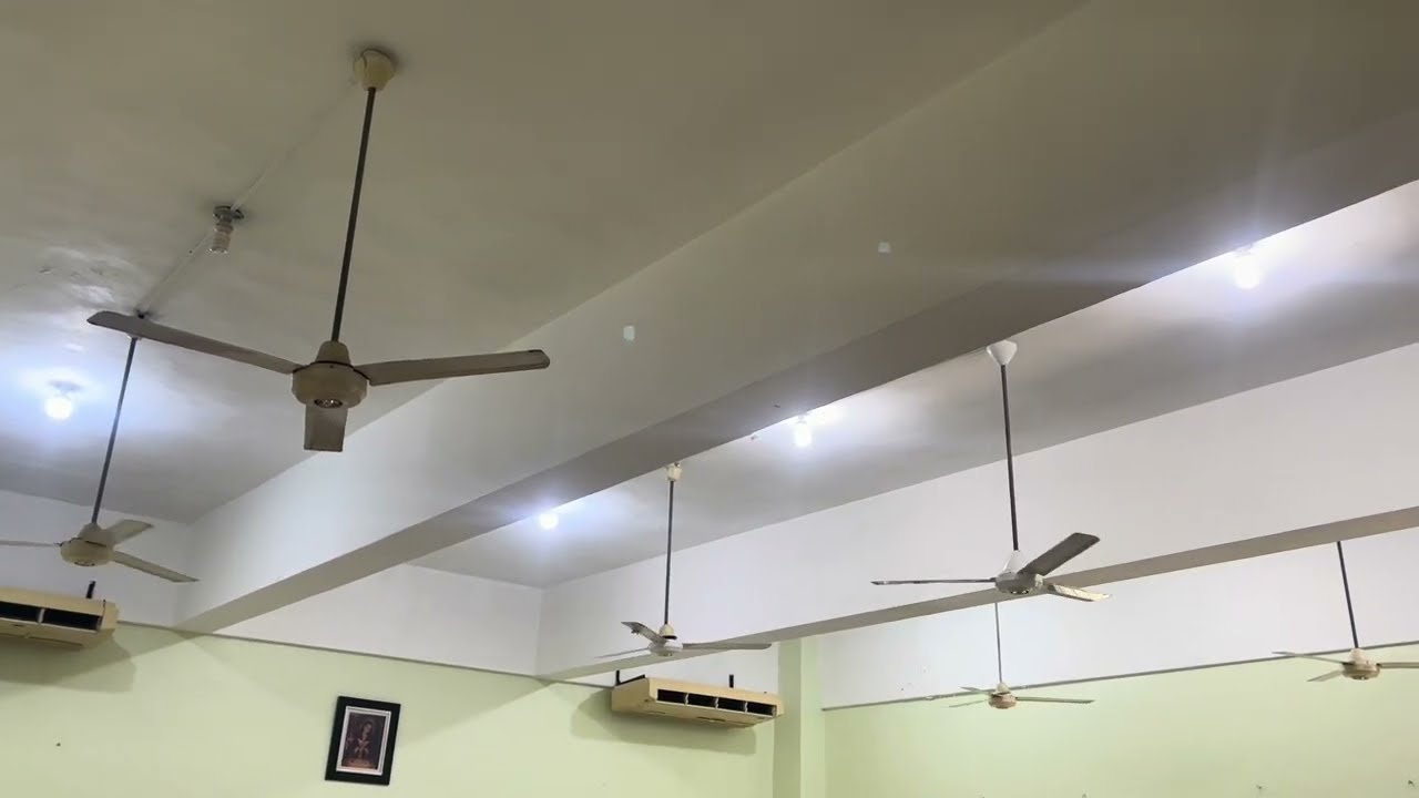 KDK Industrial Ceiling Fans 56” At A Church (Side 1)(2024 Remake)